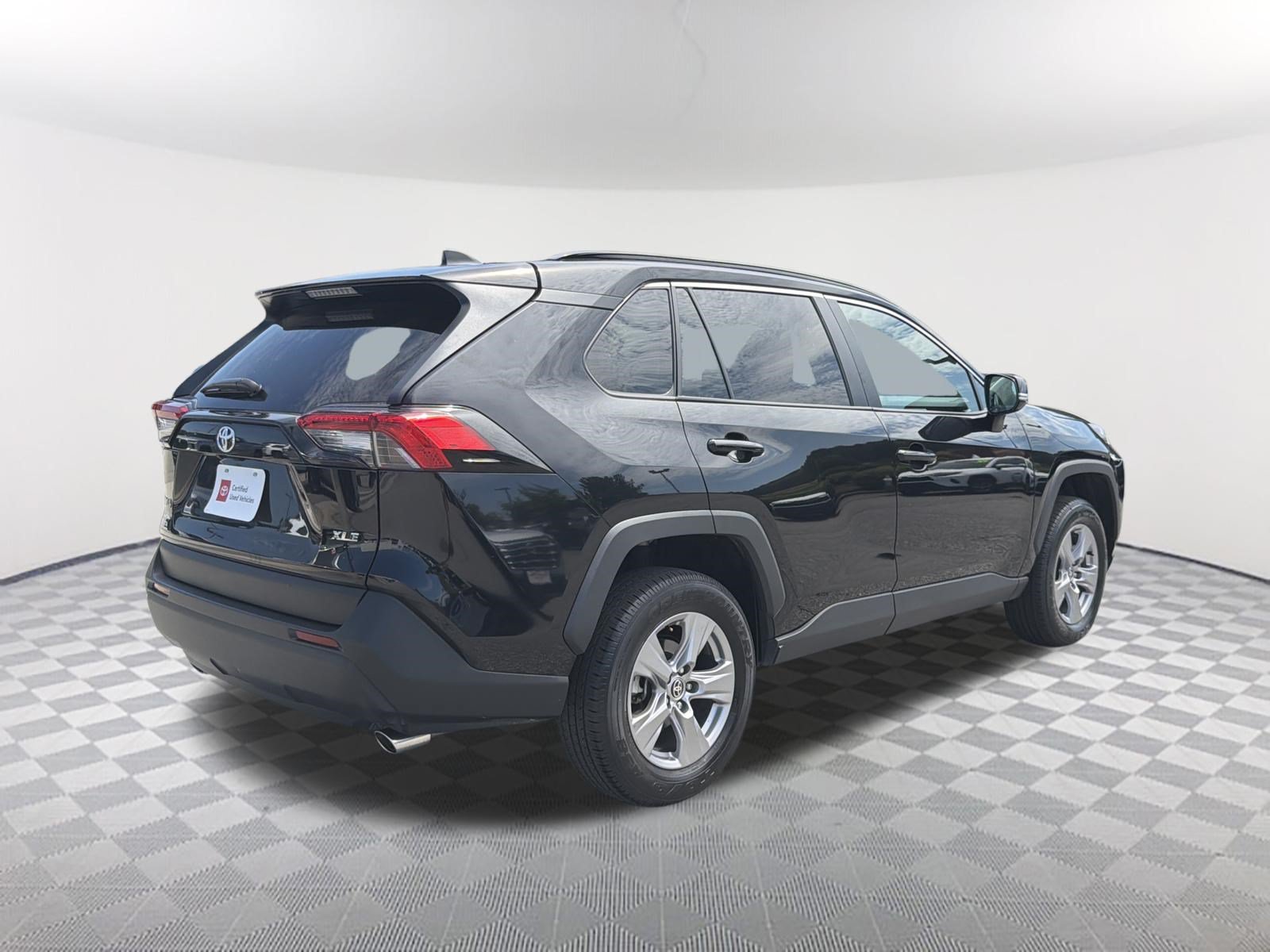 Certified Used 2025 Midnight Black Metallic Toyota XLE image 17