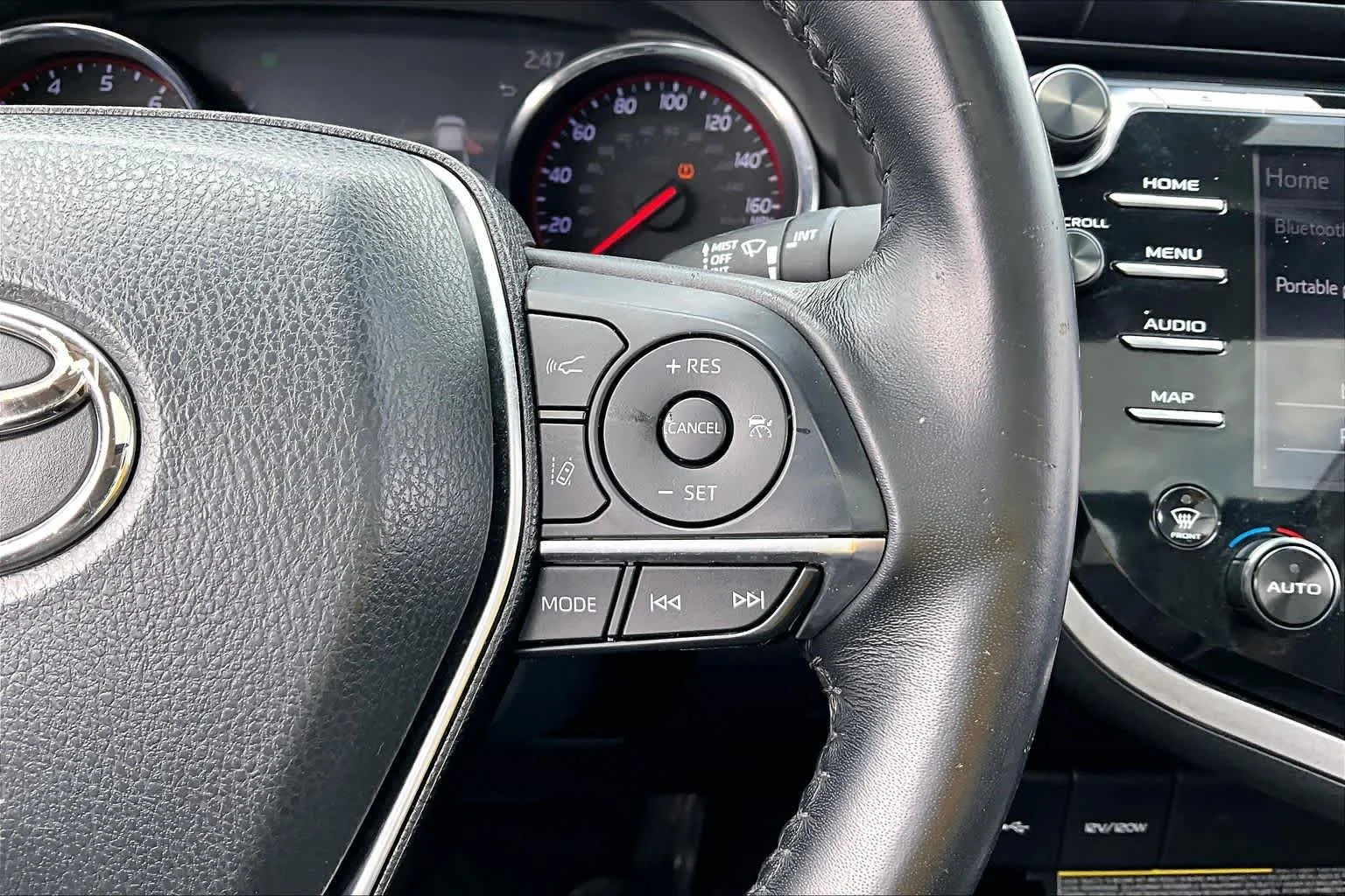 Used 2020 Celestial Silver Metallic Toyota XSE image 23