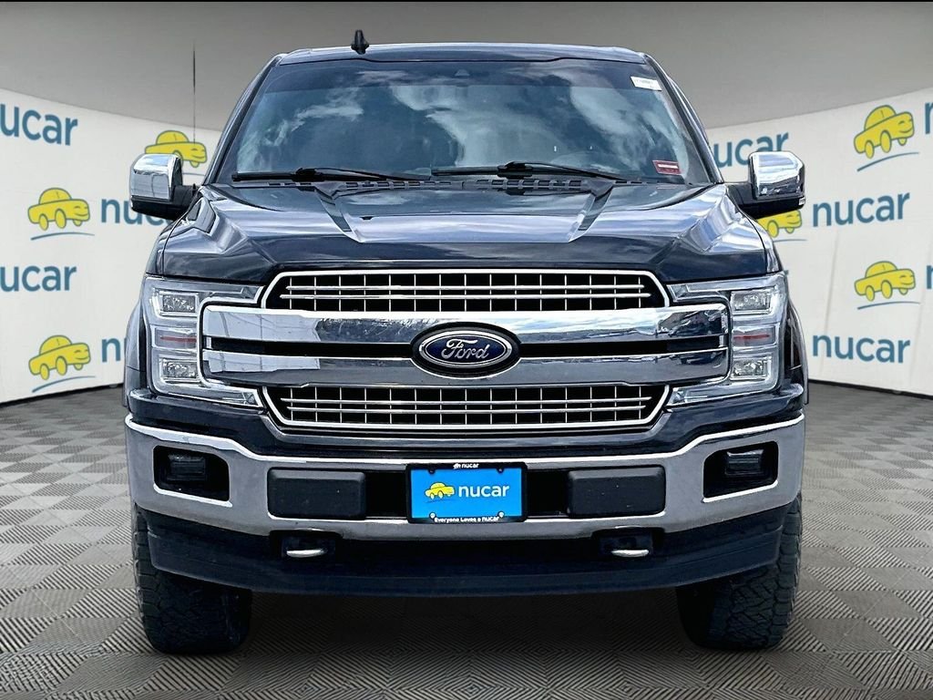 Used 2019 Agate Black Metallic Ford Lariat image 2