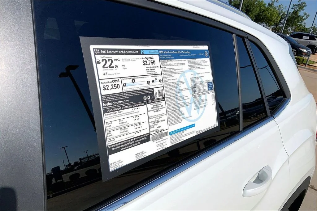New 2026 Opal White Pearl Volkswagen SE w/Technology image 14