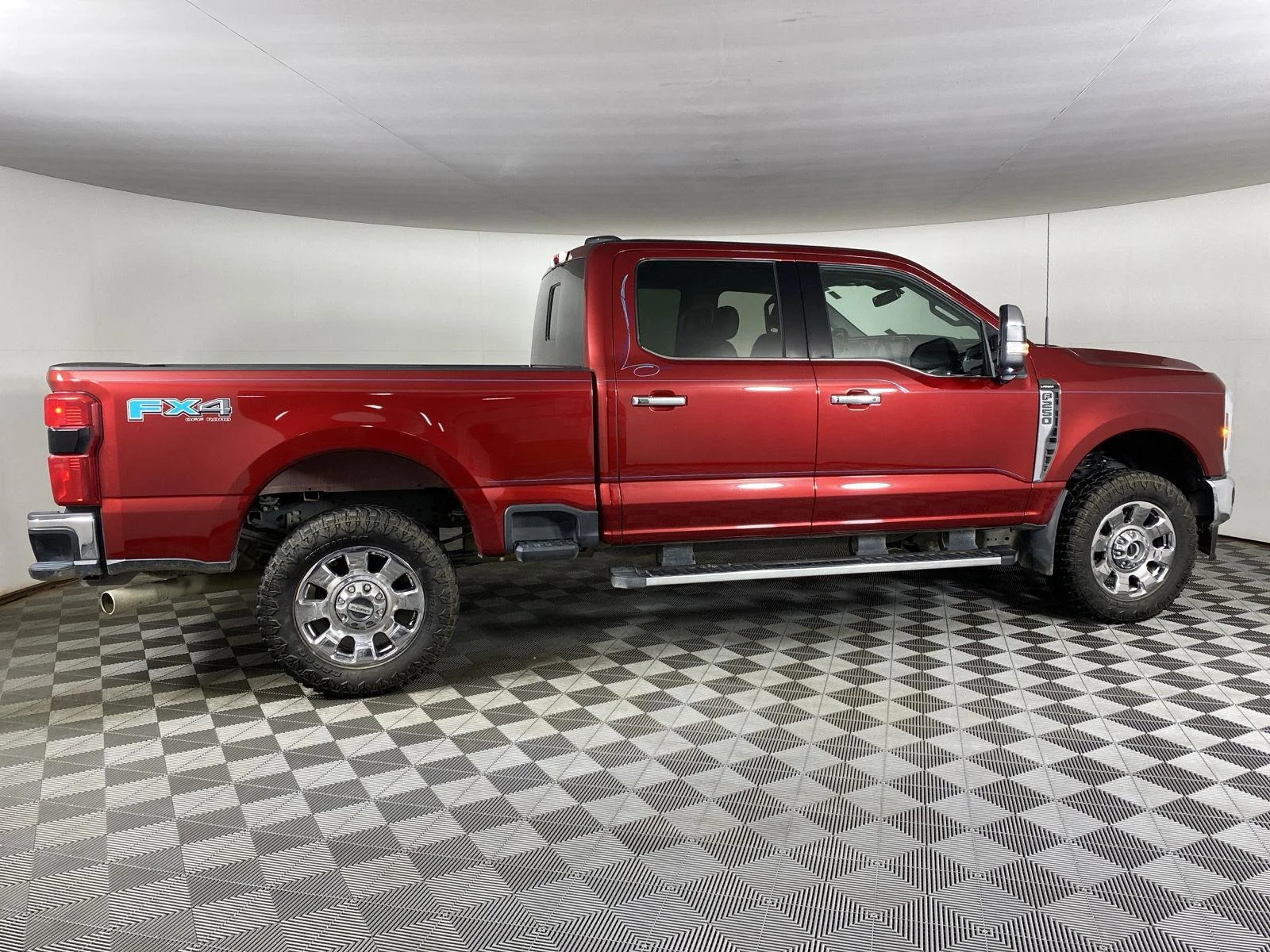 Used 2026 Ruby Red Metallic Tinted Clearcoat Ford Lariat image 8