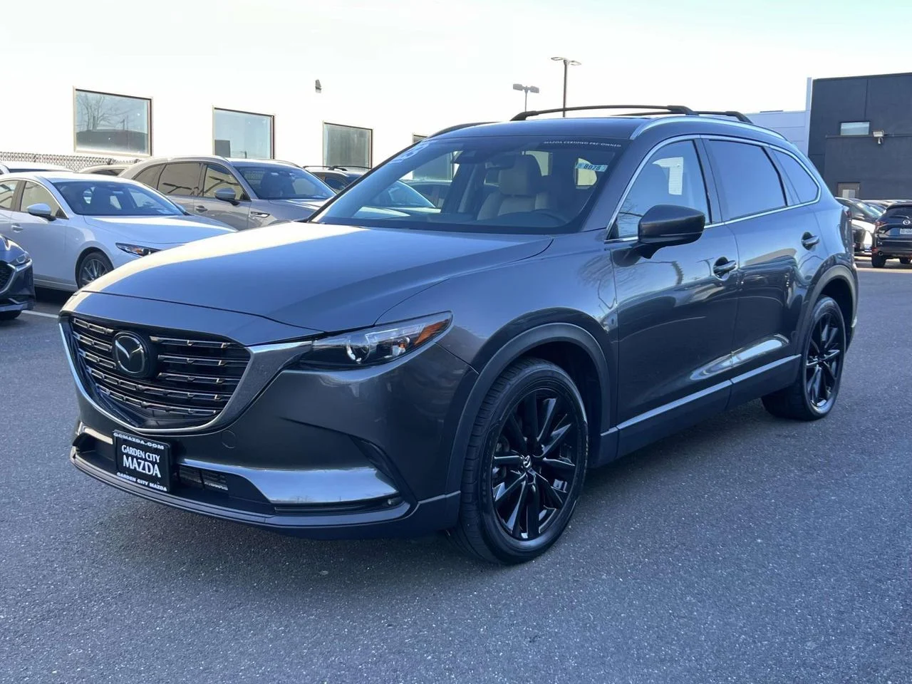 Certified Used 2023 Machine Gray Metallic Mazda Touring Plus image 3