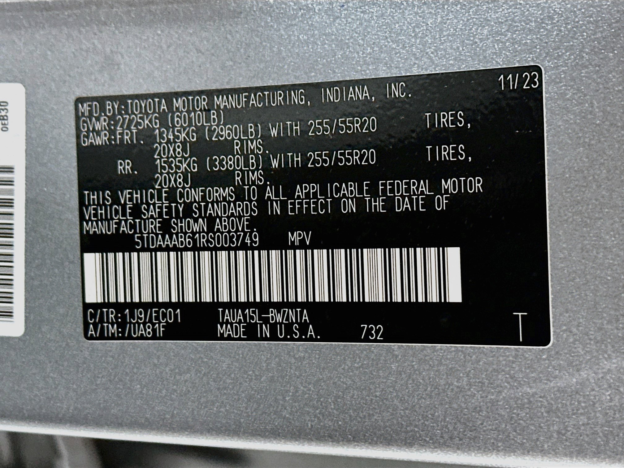 Certified Used 2024 Celestial Silver Metallic Lexus TX 350 image 31