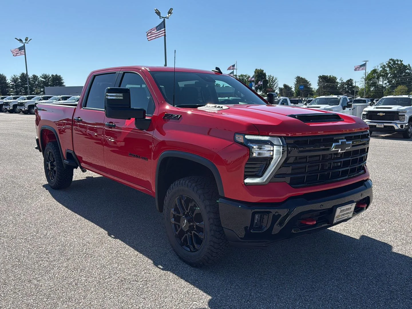 New 2026 Red Hot Chevrolet LT image 2