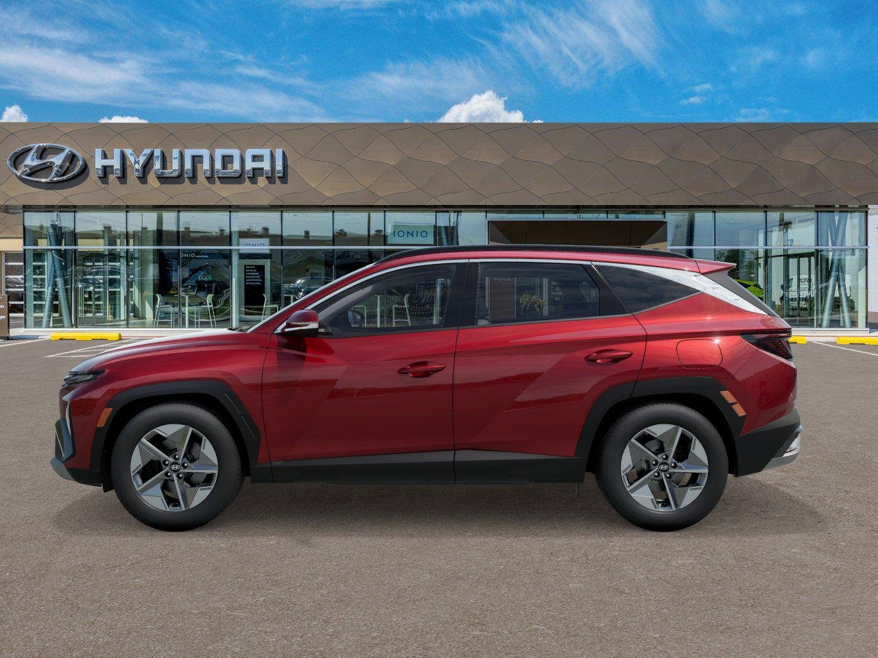 New 2026 Red Hyundai SEL Premium AWD image 3