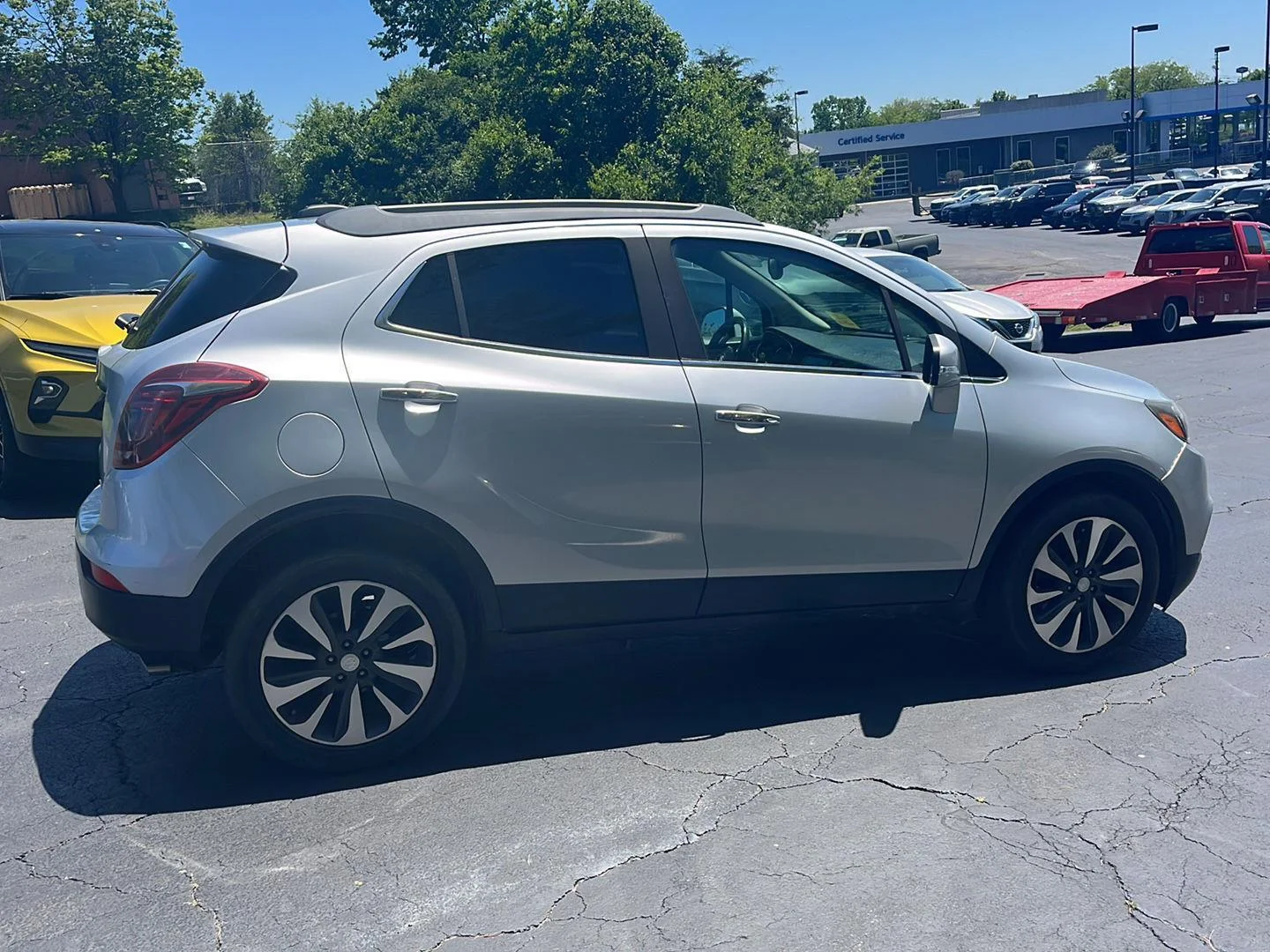 Used 2017 Includes (CM5) Black Carbon Metallic lower exterior accent color, Paint code W700S.) Buick Essence image 6