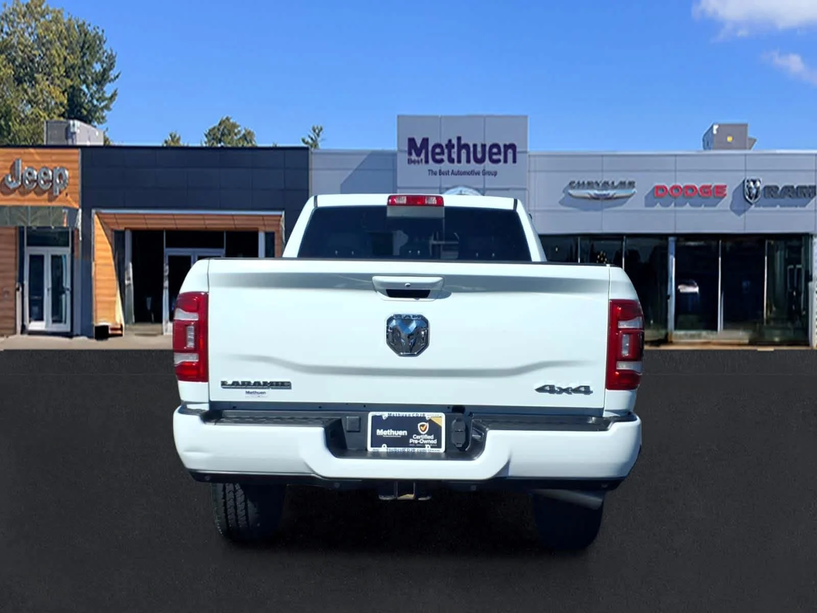 Used 2024 Bright White Clearcoat Ram Laramie image 5