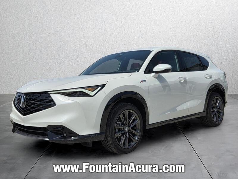 New 2026 Platinum White Pearl Acura w/A-Spec Package image 2