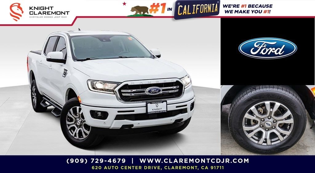 Used 2019 Oxford White Ford Lariat image 1