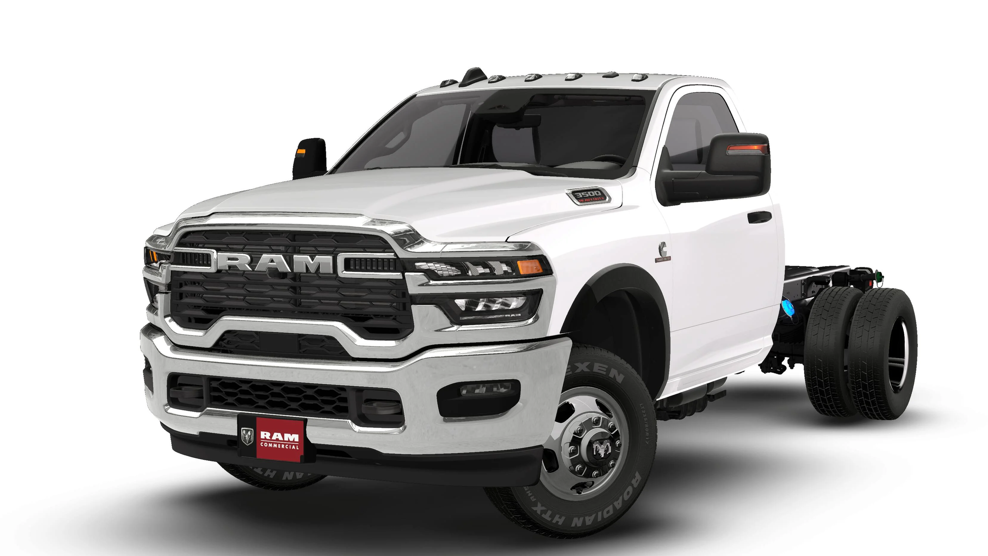 New 2026 Bright White Clear-Coat Exterior Paint RAM TRADESMAN image 1