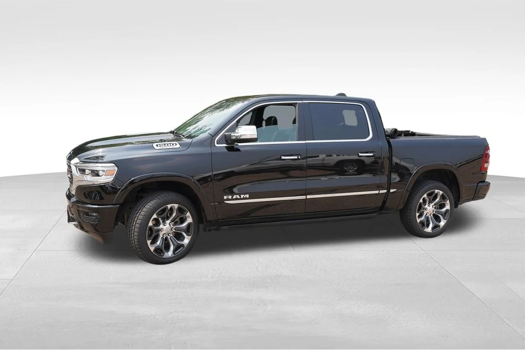 Used 2019 Diamond Black Crystal Pearlcoat Ram Limited image 10