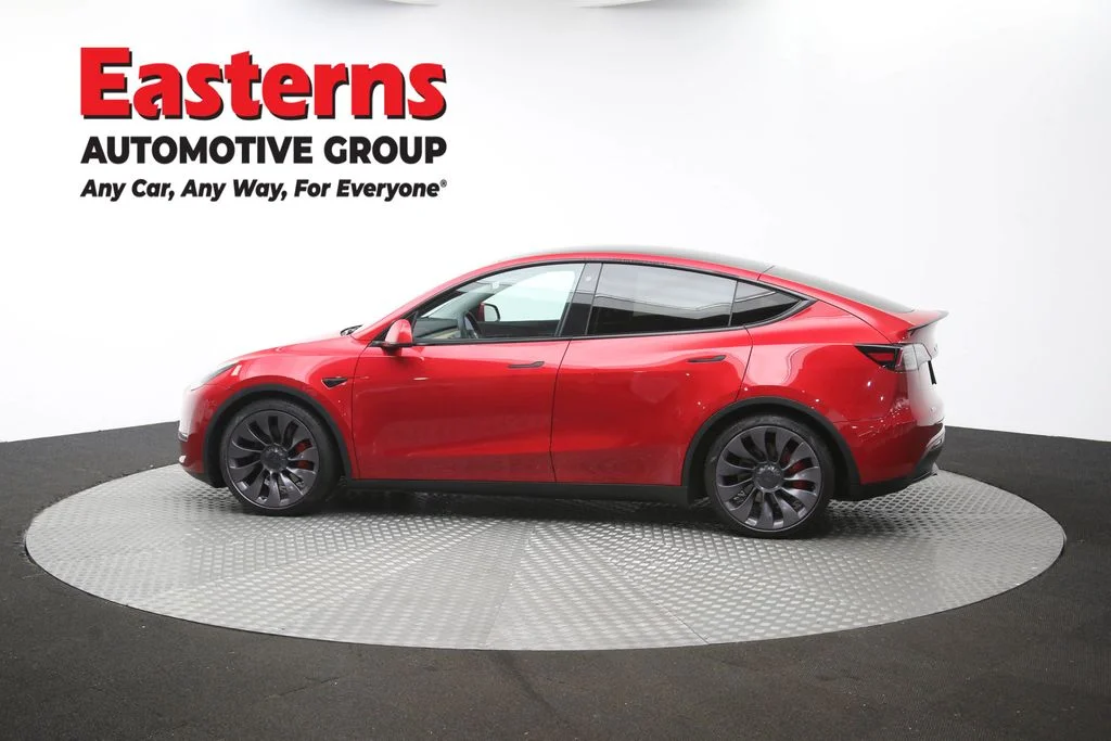 Used 2020 Red Tesla Performance image 56