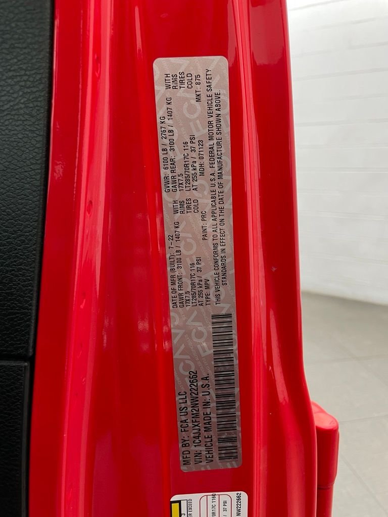 Used 2022 Red Jeep Unlimited Rubicon image 31