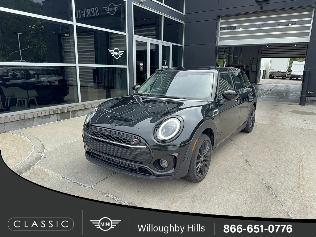 Certified Used 2024 Midnight Black II Metallic MINI Cooper S ALL4 image 1