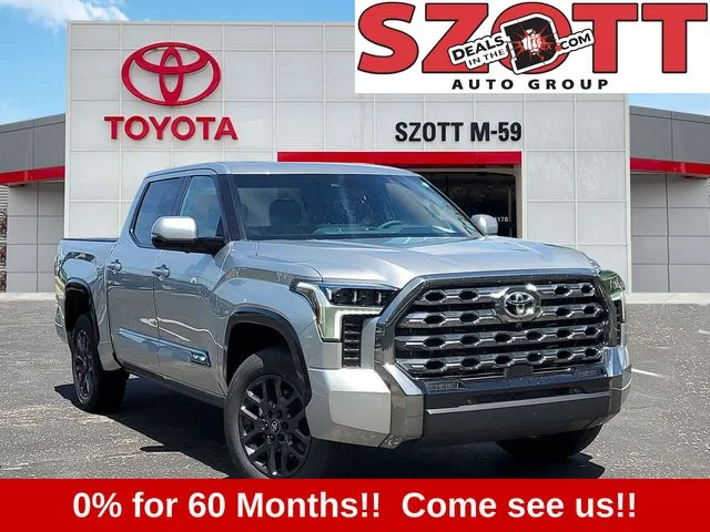 New 2026 Silver Toyota Platinum image 1