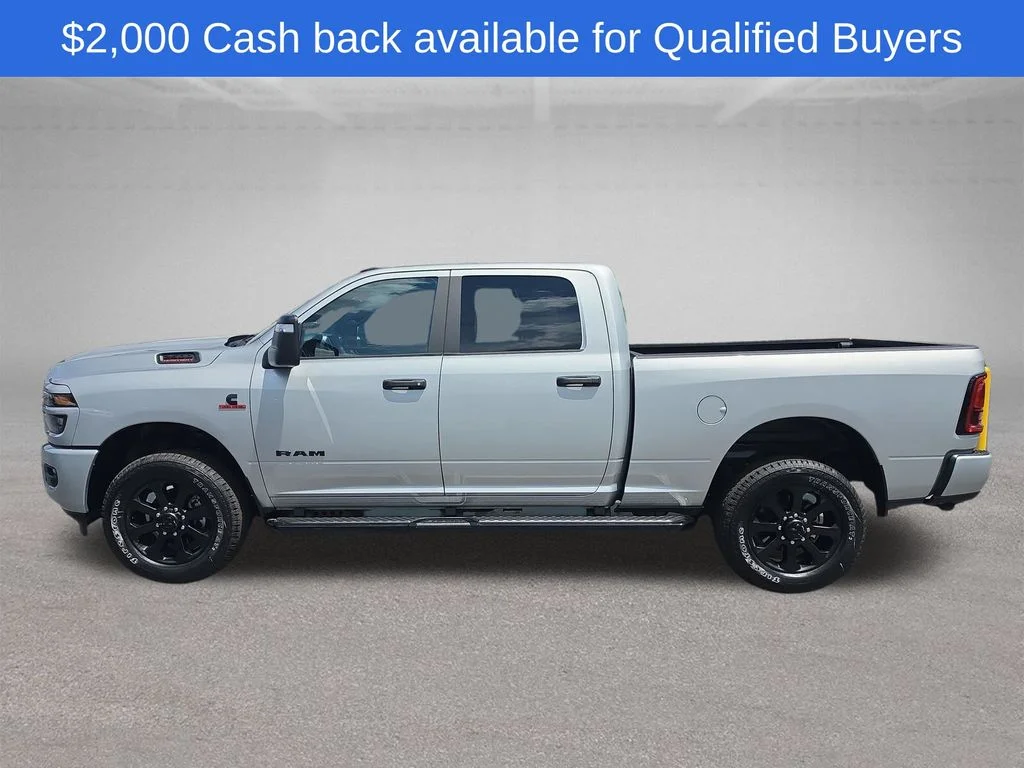 New 2026 Silver-Zynith Exterior Paint RAM Big Horn image 2