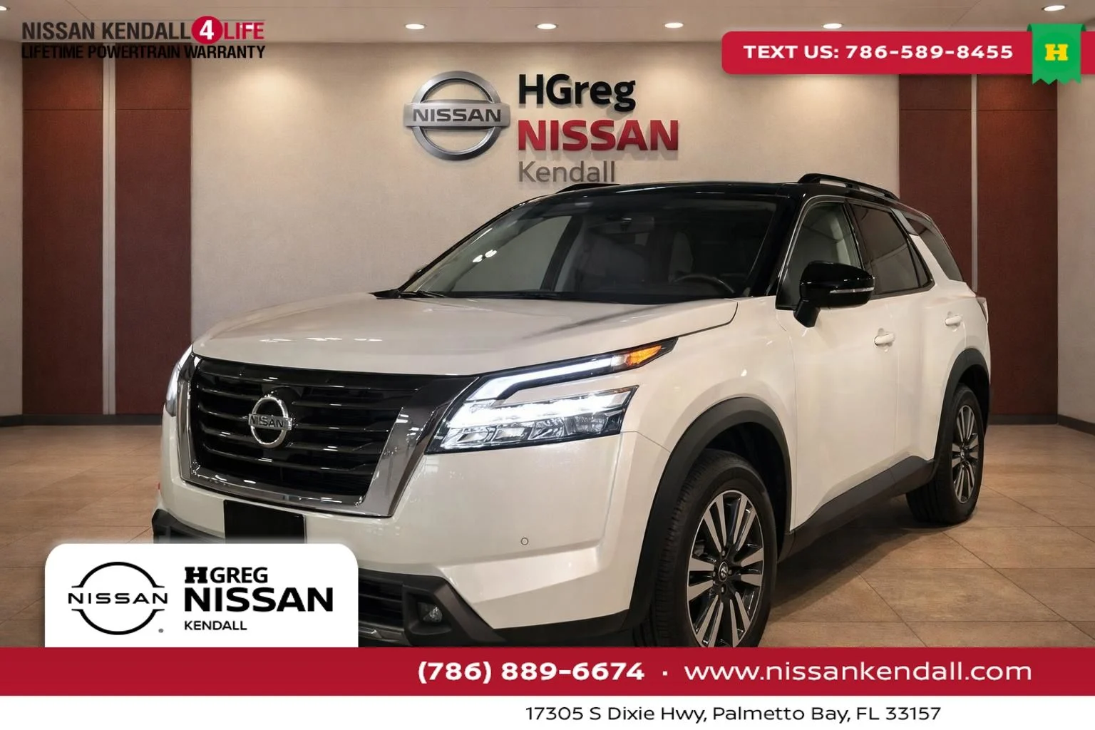 Certified Used 2024 White Nissan SL image 1