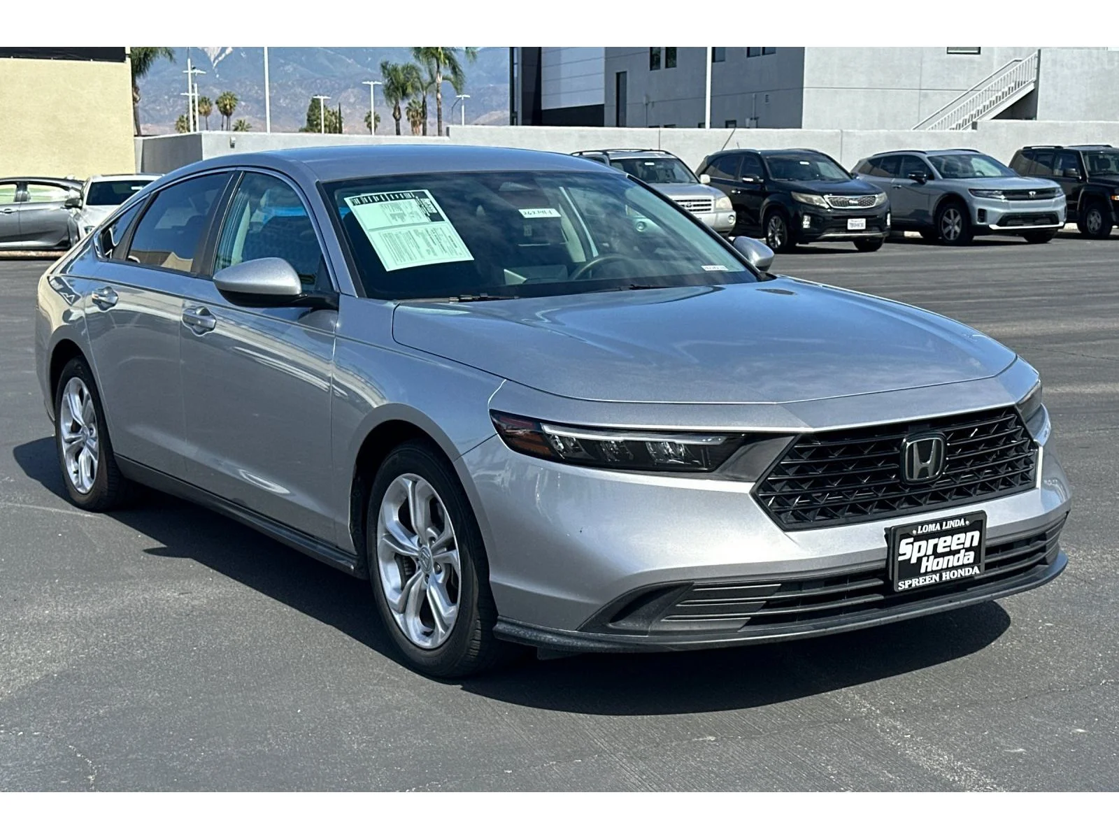 Used 2024 Solar Silver Metallic Honda LX image 8
