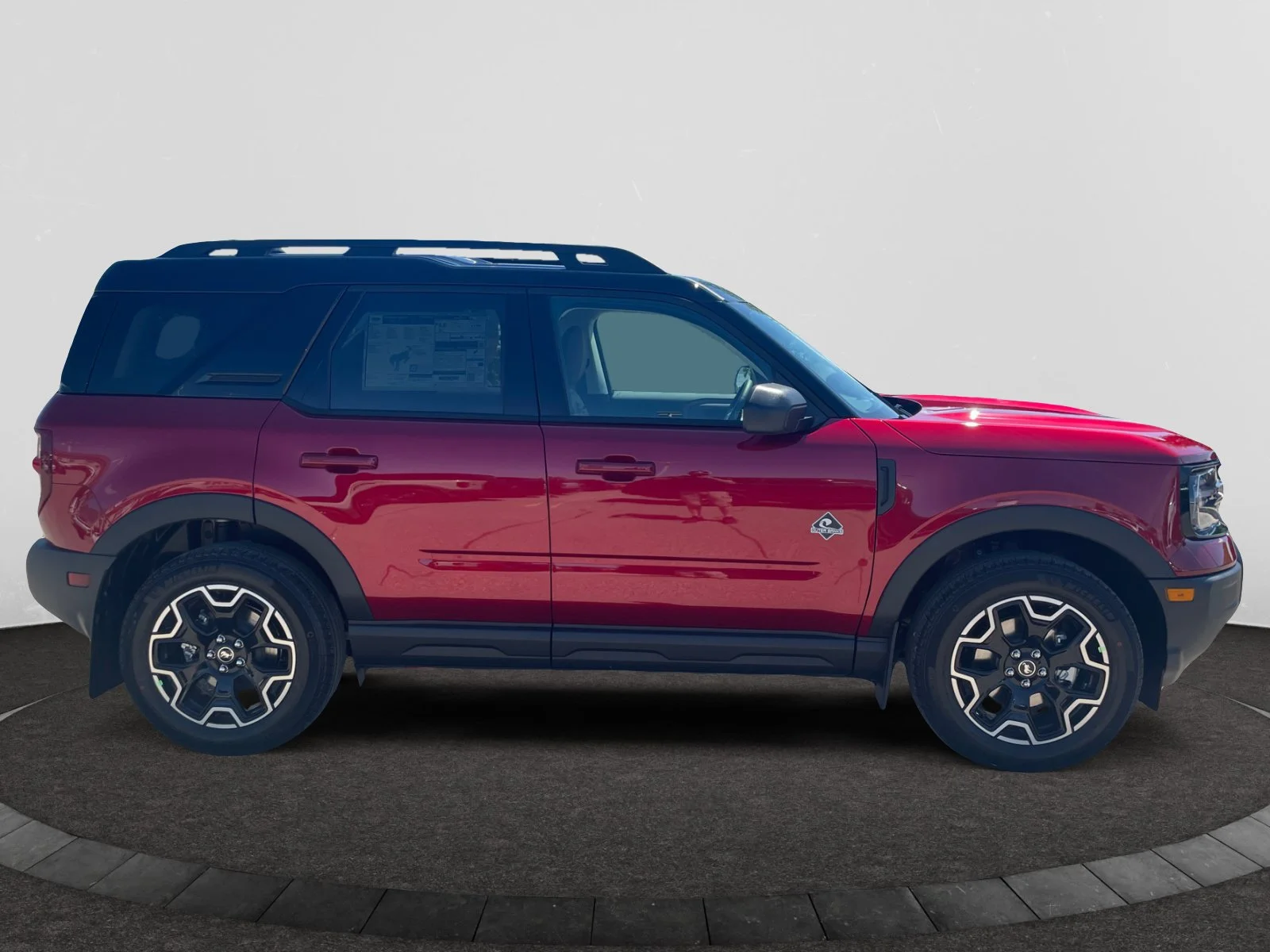 New 2026 Ruby Red Metallic Tinted Clearcoat Ford Outer Banks image 6