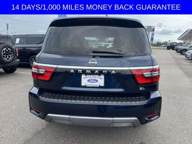 Certified Used 2021 Hermosa Blue Pearl Nissan SL image 4