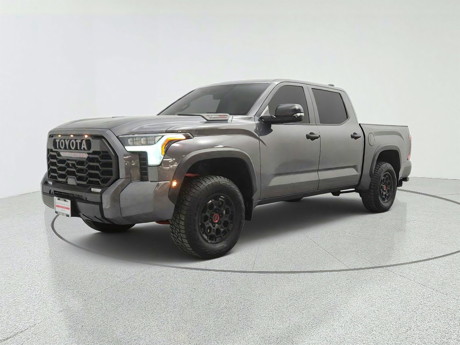 Used 2025 Magnetic Gray Metallic Toyota TRD Pro Hybrid image 1