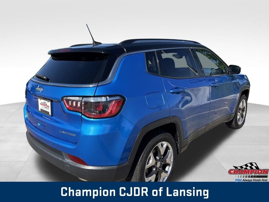 Used 2021 Blue Jeep Limited image 8