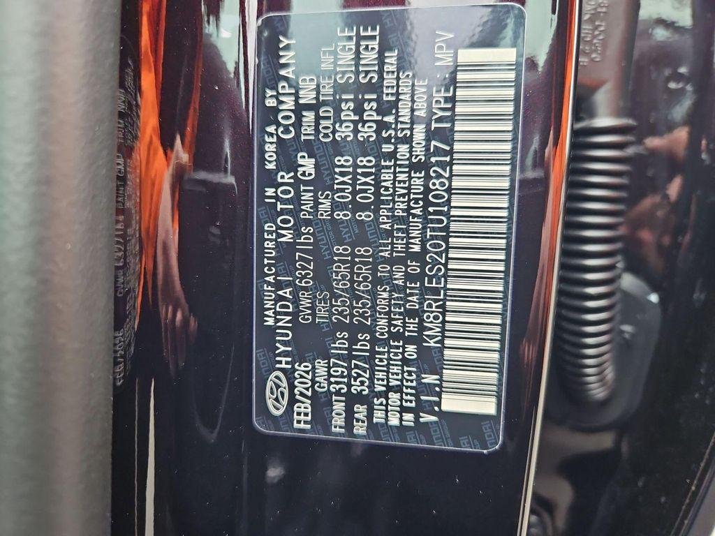 New 2026 Red Hyundai SEL AWD image 32