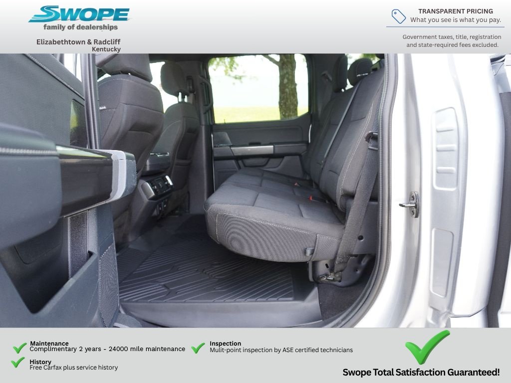 Used 2023 ICONIC SILVER METALLIC Ford XLT image 11