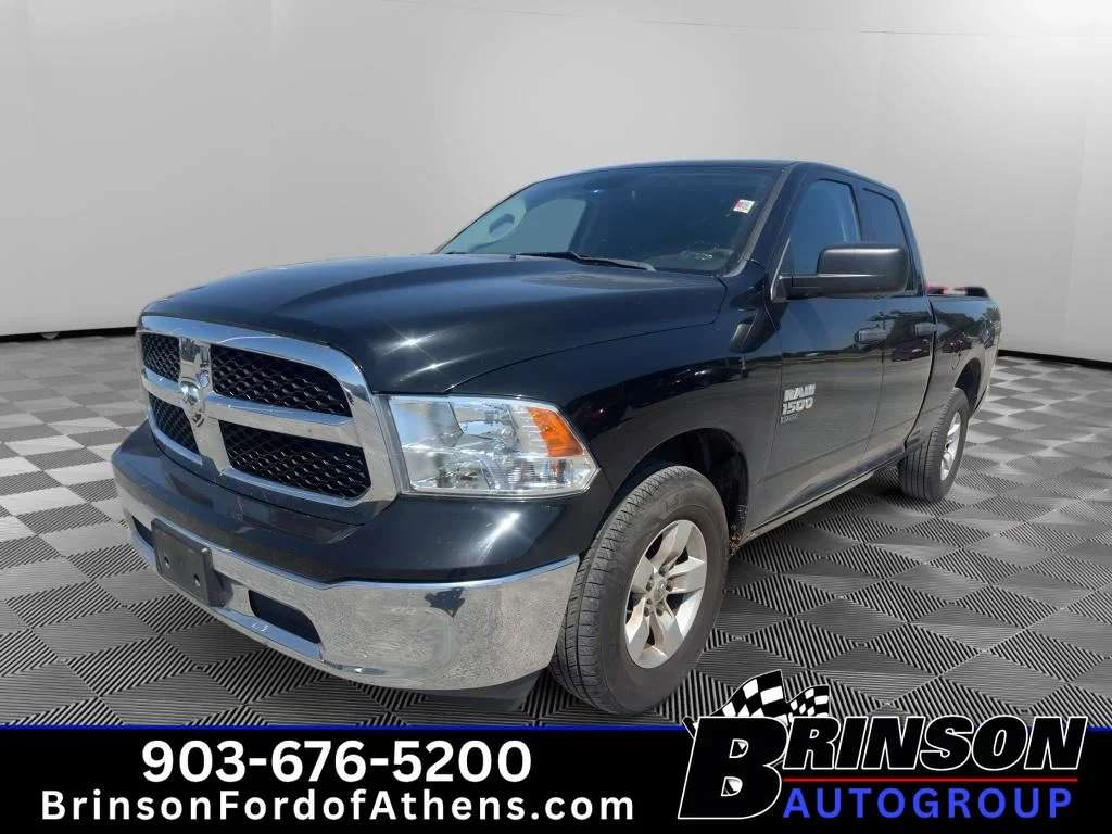 Used 2022 Diamond Black Crystal Pearlcoat Ram Tradesman image 1