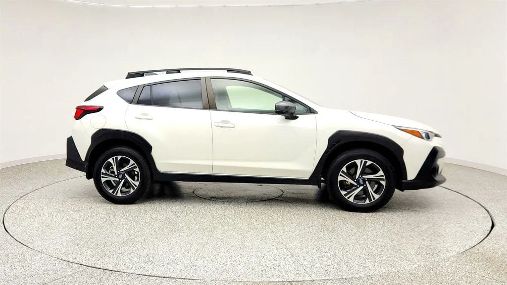 Used 2024 Crystal White Pearl Subaru Premium AWD w/ BSD, Moonroof & All-Weather Pkg image 4