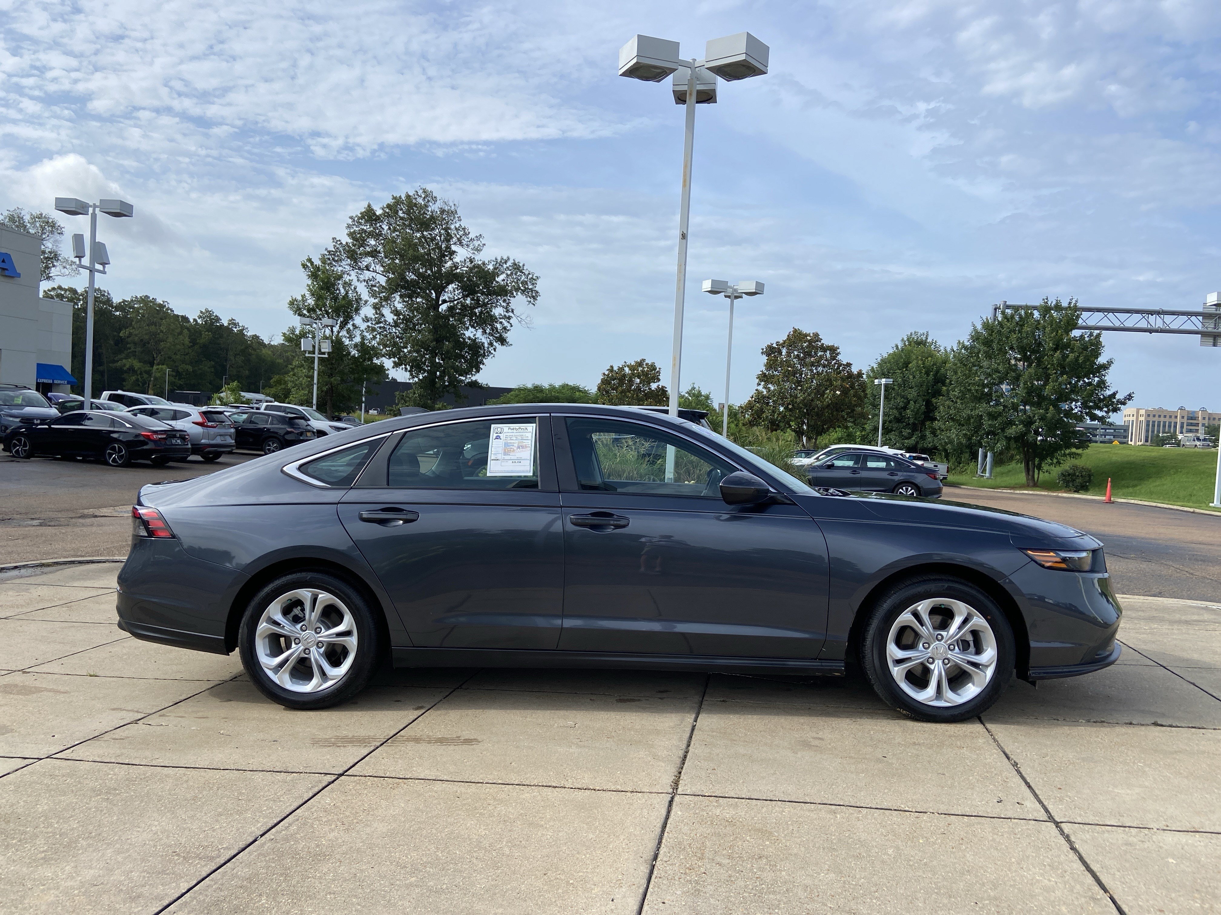 Used 2024 Meteorite Gray Metallic Honda LX image 13