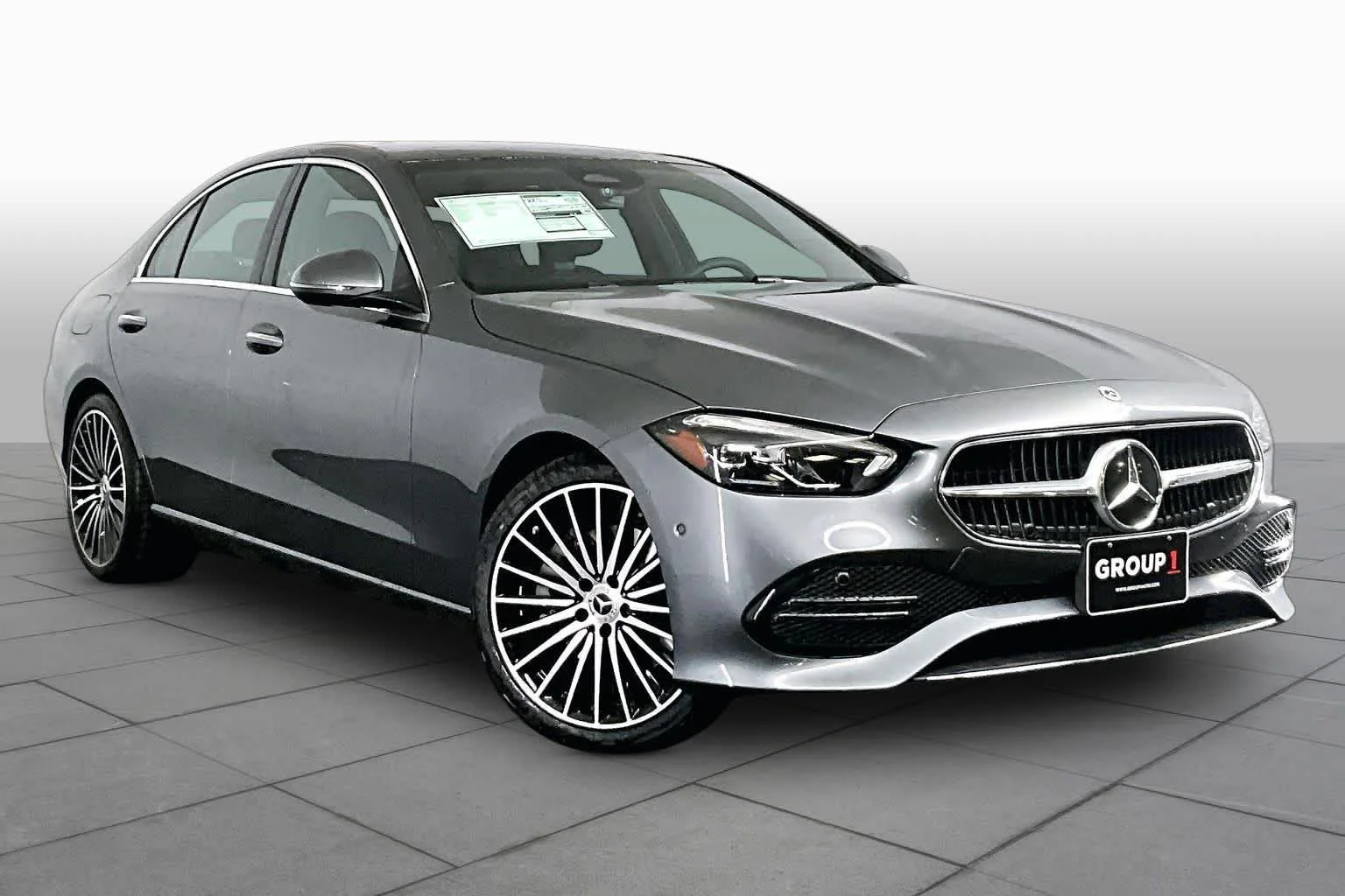 New 2026 Selenite Grey Metallic Mercedes-Benz C 300 image 2