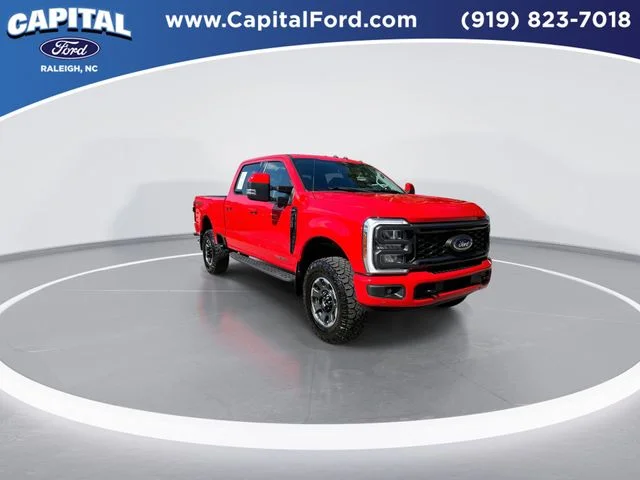 Used 2023 Red Ford Lariat image 2