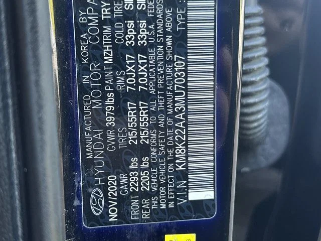 Used 2021 Black Hyundai SEL image 33