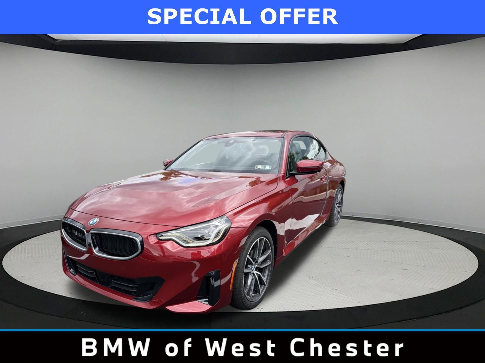 New 2026 Vegas Red Metallic BMW 230i xDrive image 1