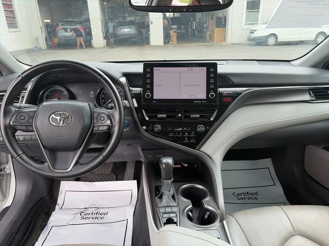 Used 2022 Gray Toyota Hybrid XSE image 12