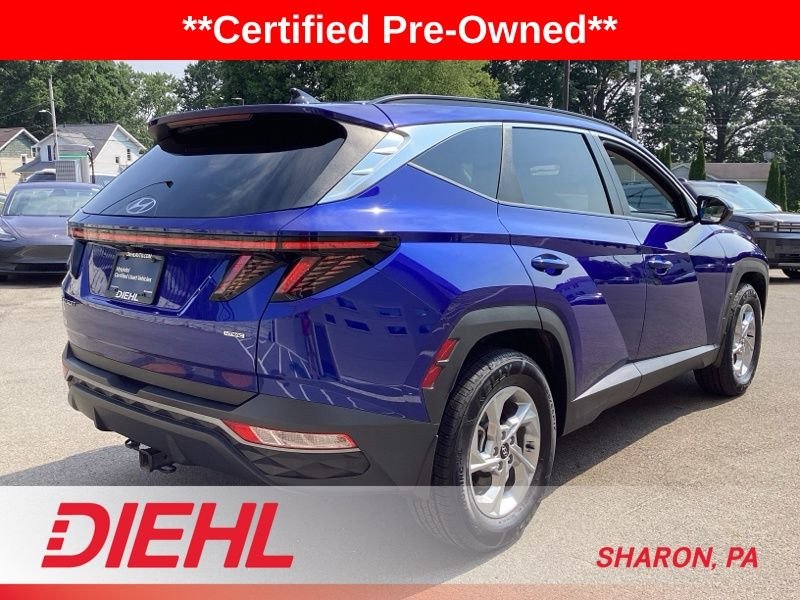 Certified Used 2023 Blue Hyundai SEL image 7