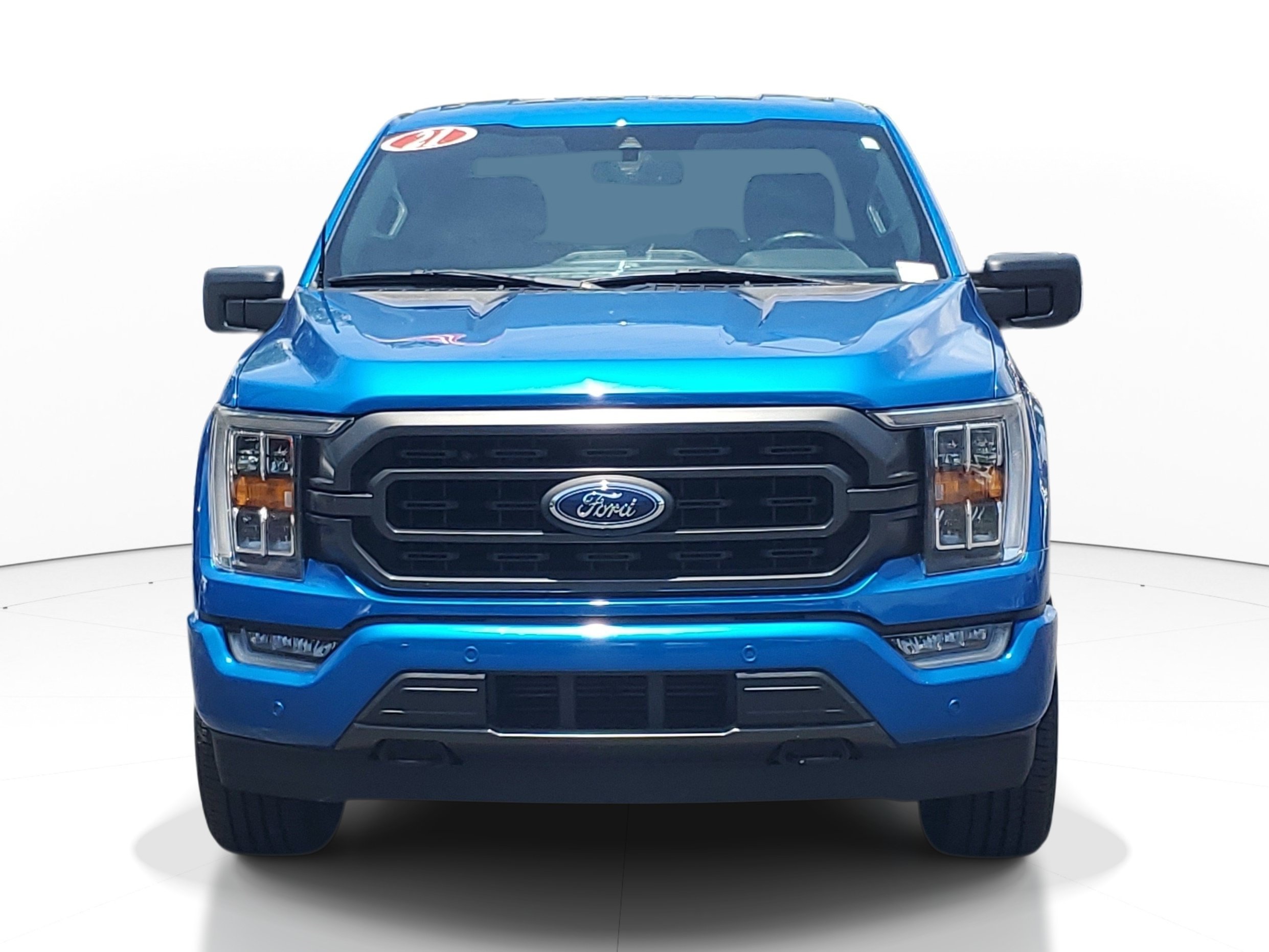 Used 2021 Blue Metallic Ford XLT image 2