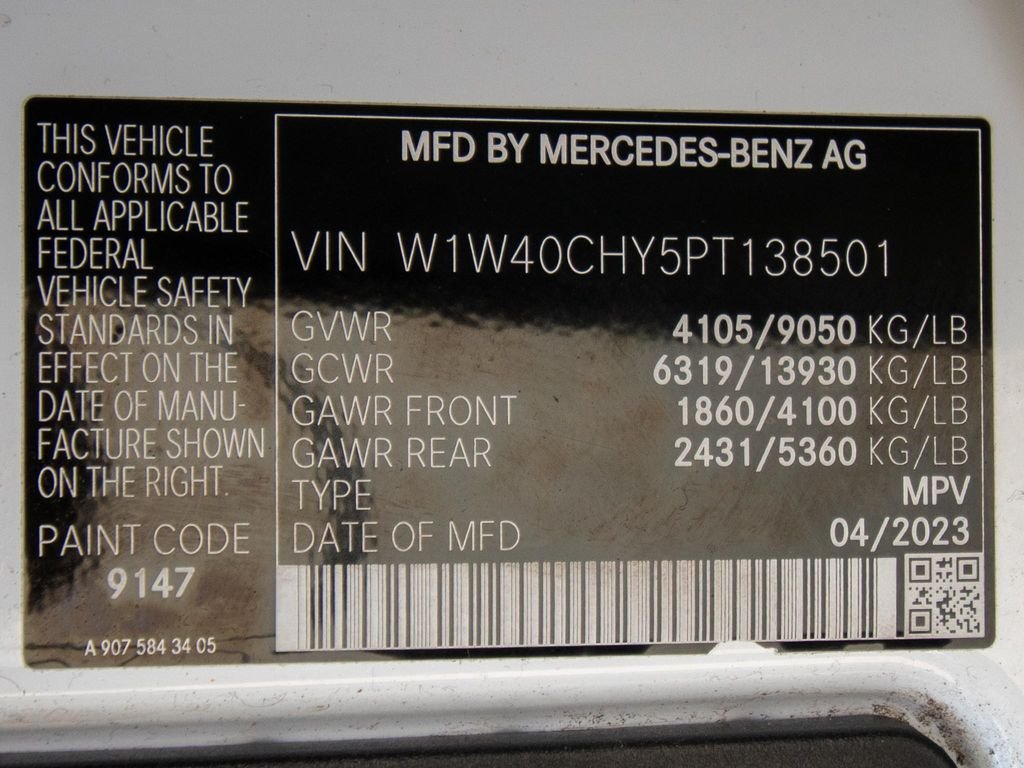 2023 Mercedes-Benz Sprinter Cargo Van Base - Photo 27