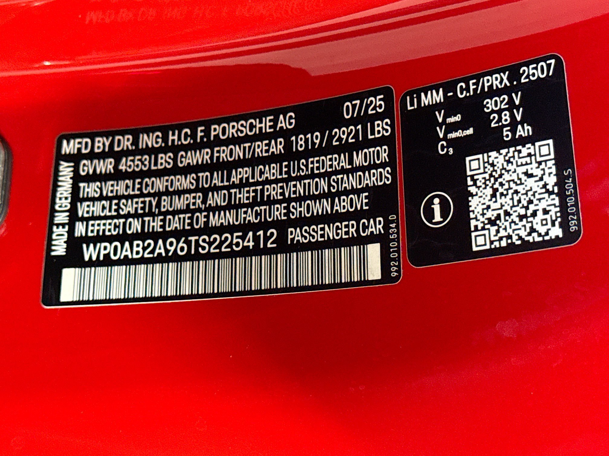 Certified Used 2026 Guards Red Porsche Carrera 4 GTS image 40