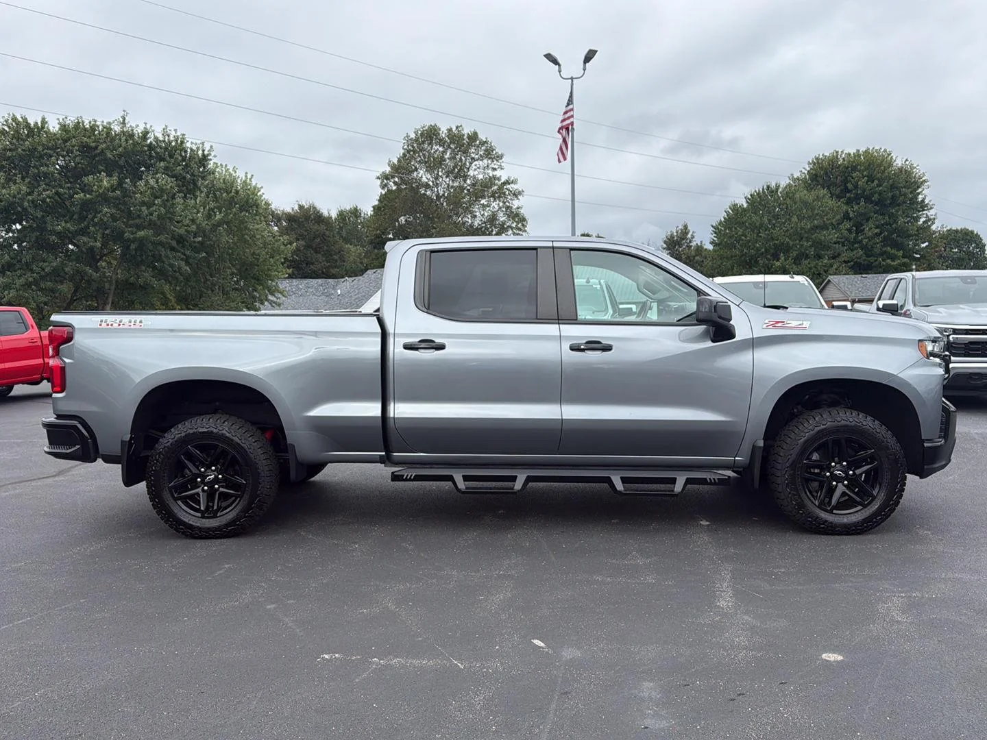 Used 2021 Satin Steel Metallic Chevrolet LT Trail Boss image 9