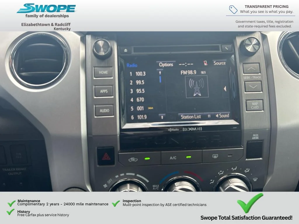Used 2019 Midnight Black Metallic Toyota SR5 image 15