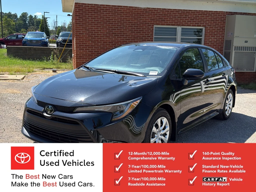 Certified Used 2026 Midnight Black Metallic Toyota LE image 7