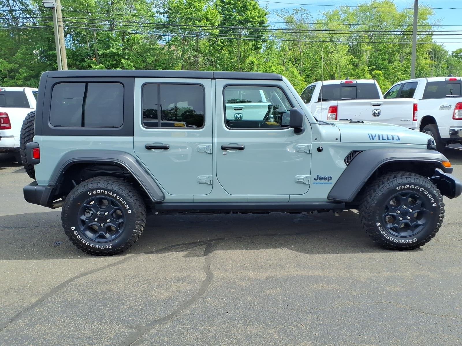 Used 2023 Gray Jeep Willys 4xe image 9