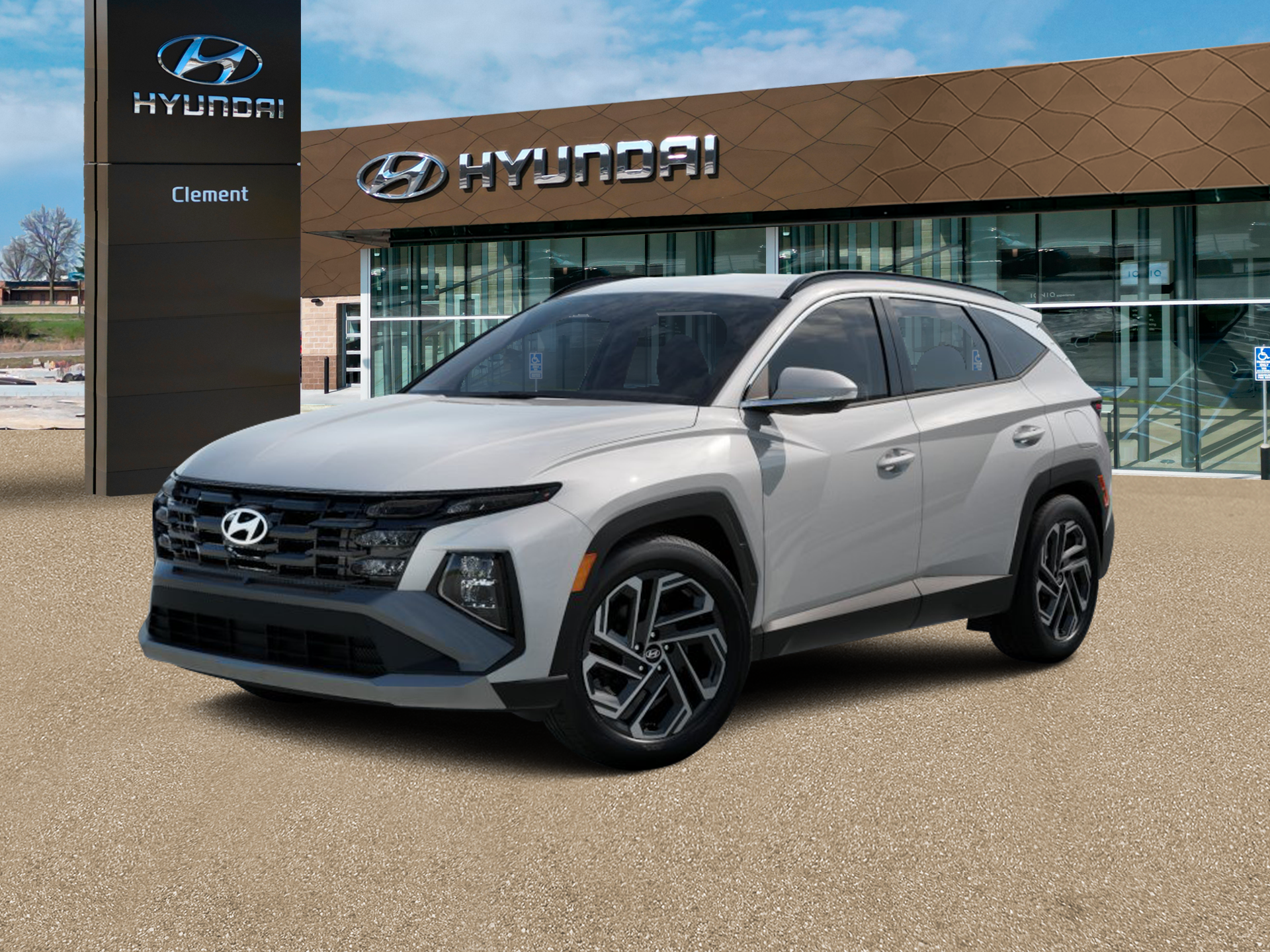 New 2026 White Hyundai SEL Plus AWD image 2