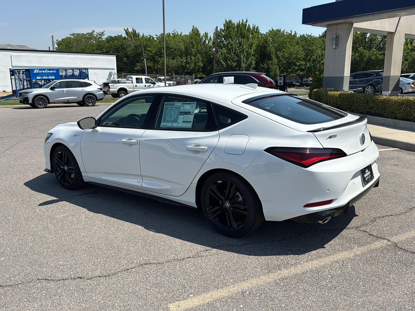 New 2026 Platinum White Pearl Acura w/Tech w/A-SPEC image 3