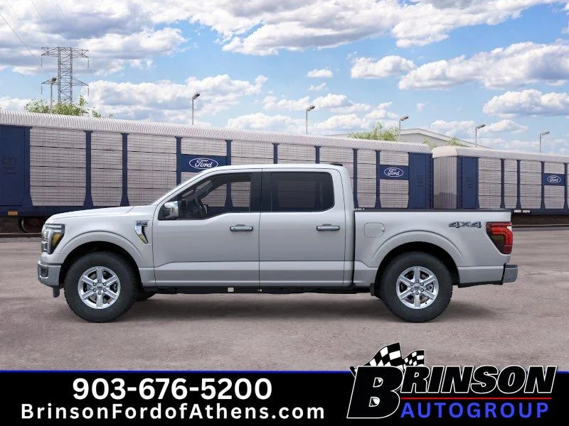 New 2026 Iconic Silver Metallic Ford Lariat® image 3