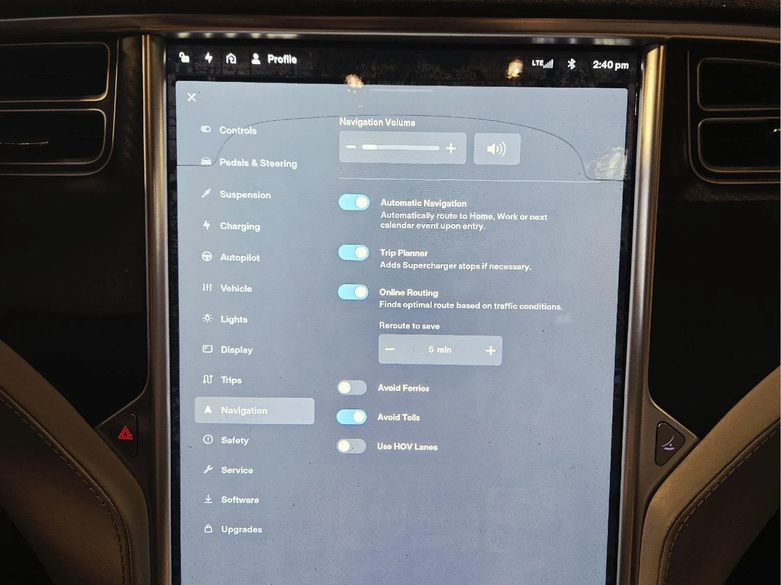 Used 2015 White Tesla P85D image 42