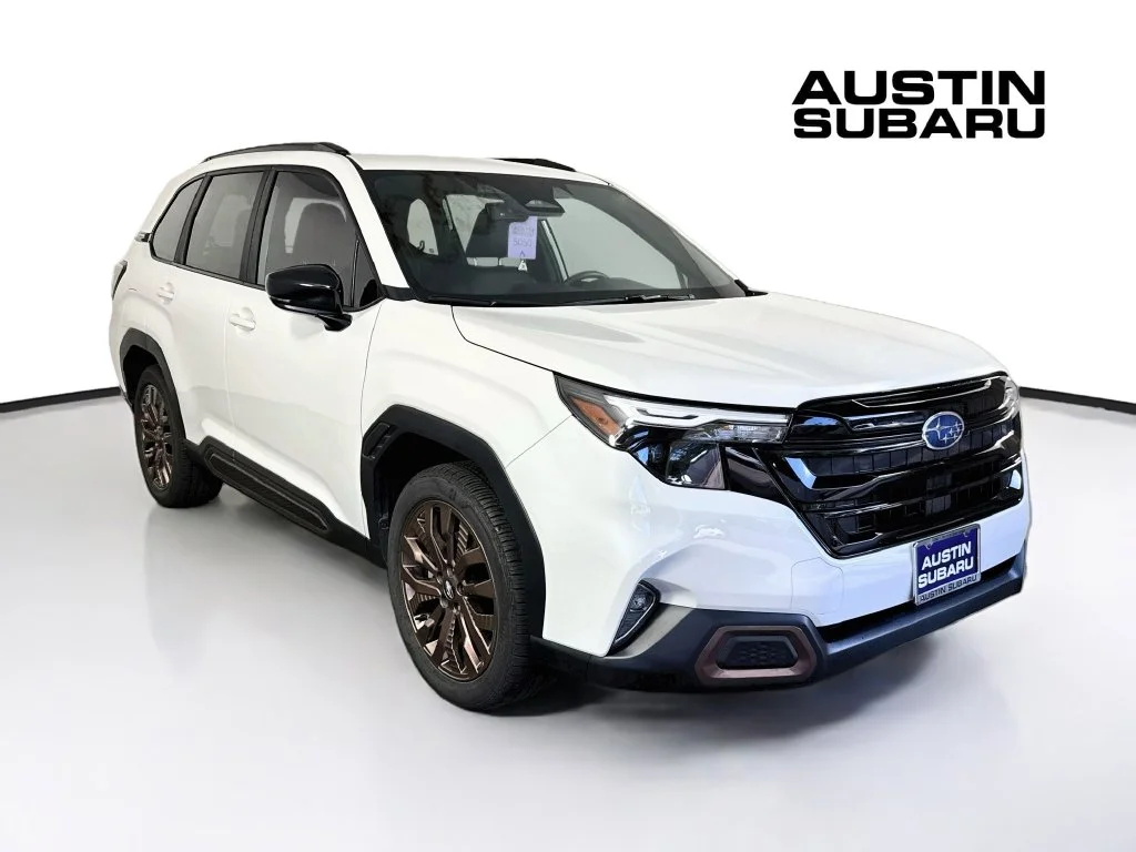 Certified Used 2026 White Subaru Sport image 1