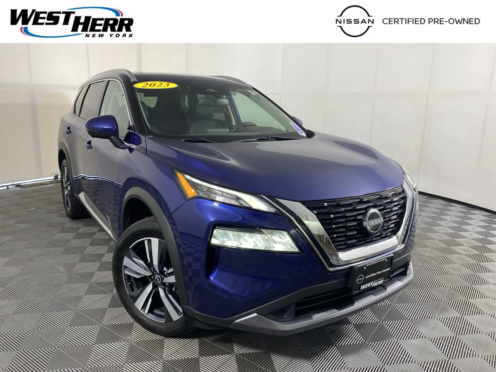 Certified Used 2023 Caspian Blue Metallic Nissan SL image 1